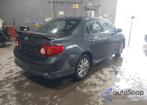2009 Toyota Corolla Base из США, поврежденный, VIN 1NXBU40EX9Z077122